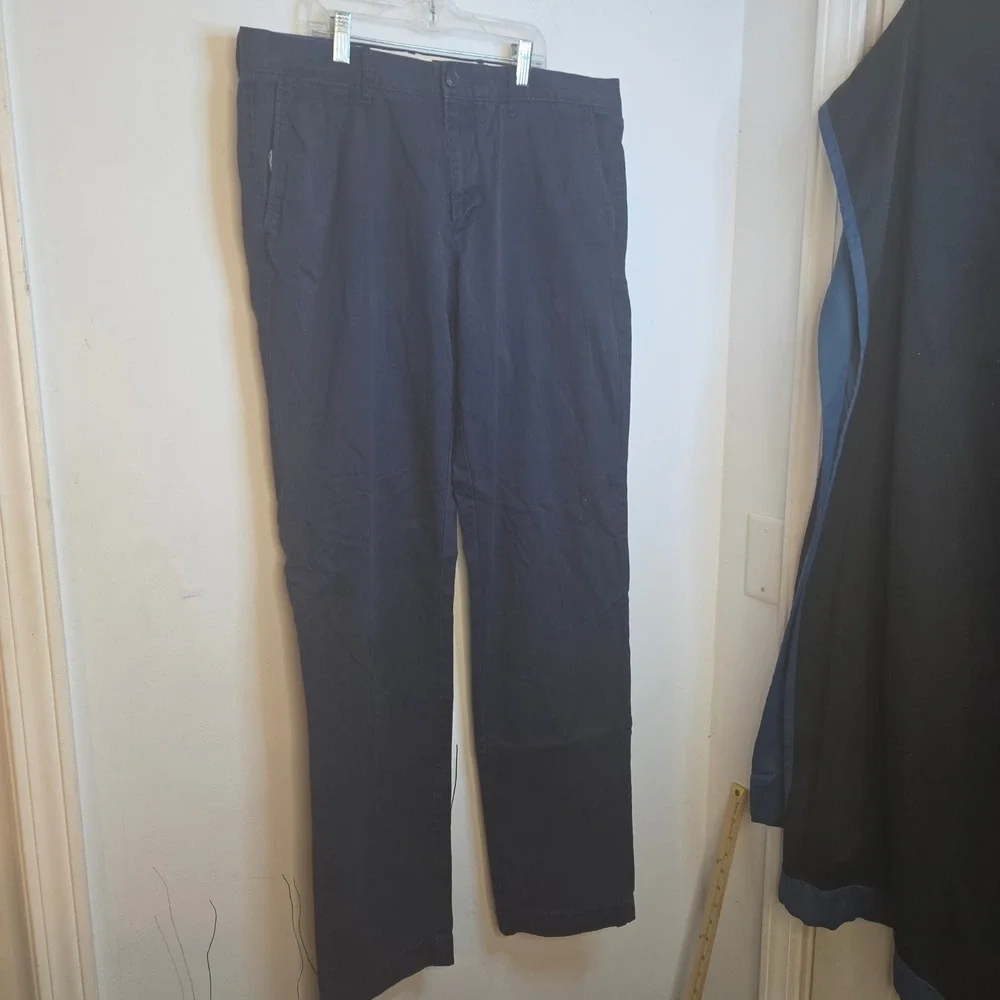 J.Crew 770 Straight Fit Chino Pants Mens 34x34 Navy Blue Stretch Re-Imagined